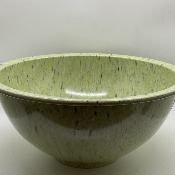 Texas Ware Confetti Speckled Light Green Bowl 125